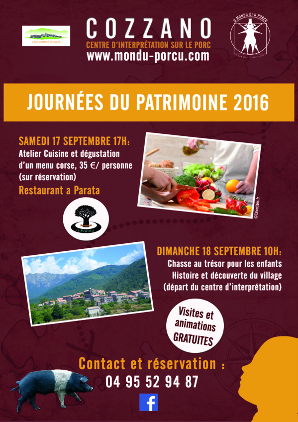 Programme des Journées du Patrimoine 2016