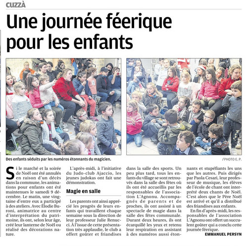 La presse nous relaye