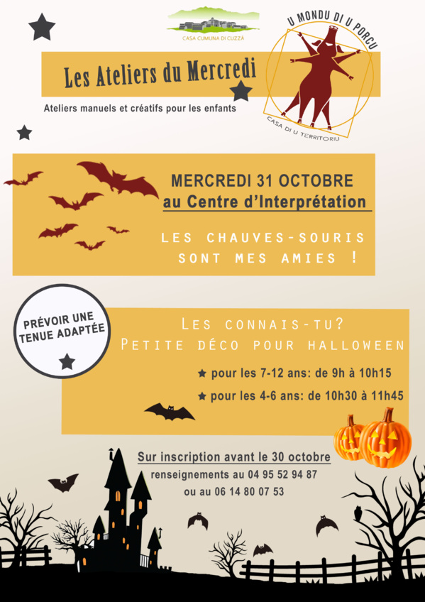 Les ateliers manuels d'octobre