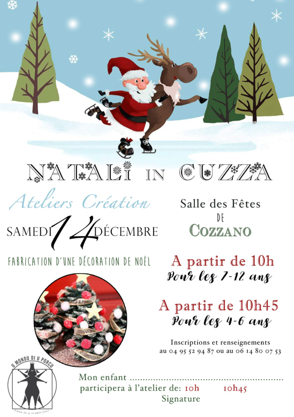 Retrouvez-nous au marché de Noël à Cuzzà
