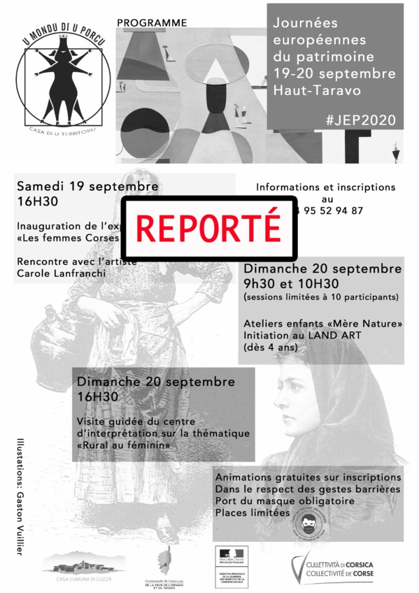 Programme des Journées du patrimoine 2020