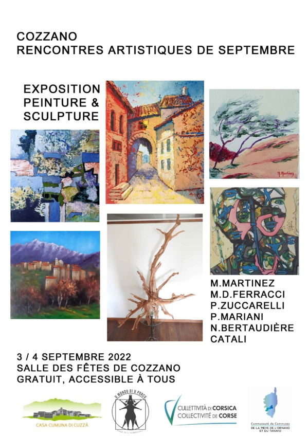 Les rencontres artistiques de septembre - Exposition peinture et sculpture