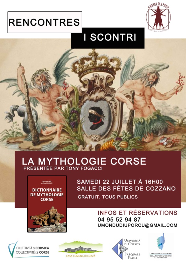 Rencontres, La Mythologie Corse, par Tony Fogacci