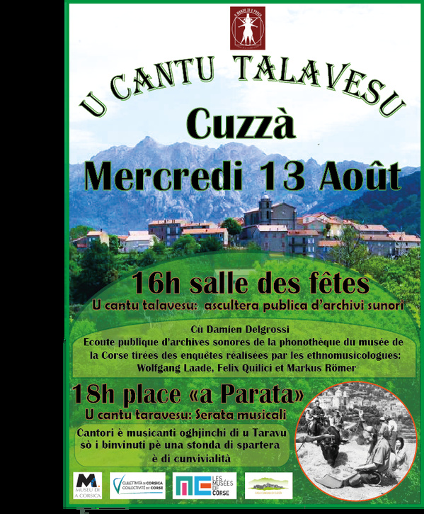 U cantu talavesu conférence 13 Aout 2025