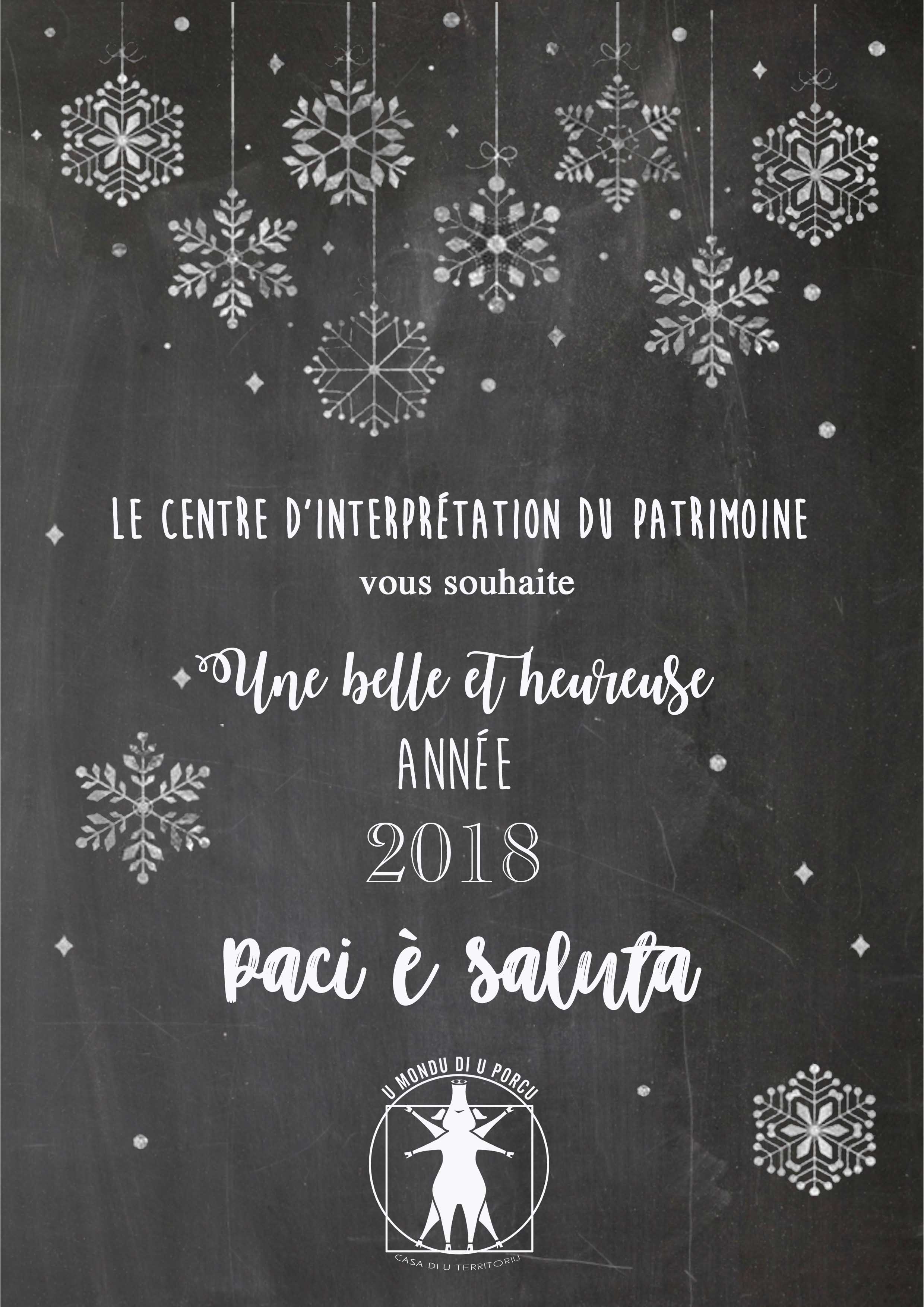 U Mondu di u Porcu vous souhaite une bonne année 2018
