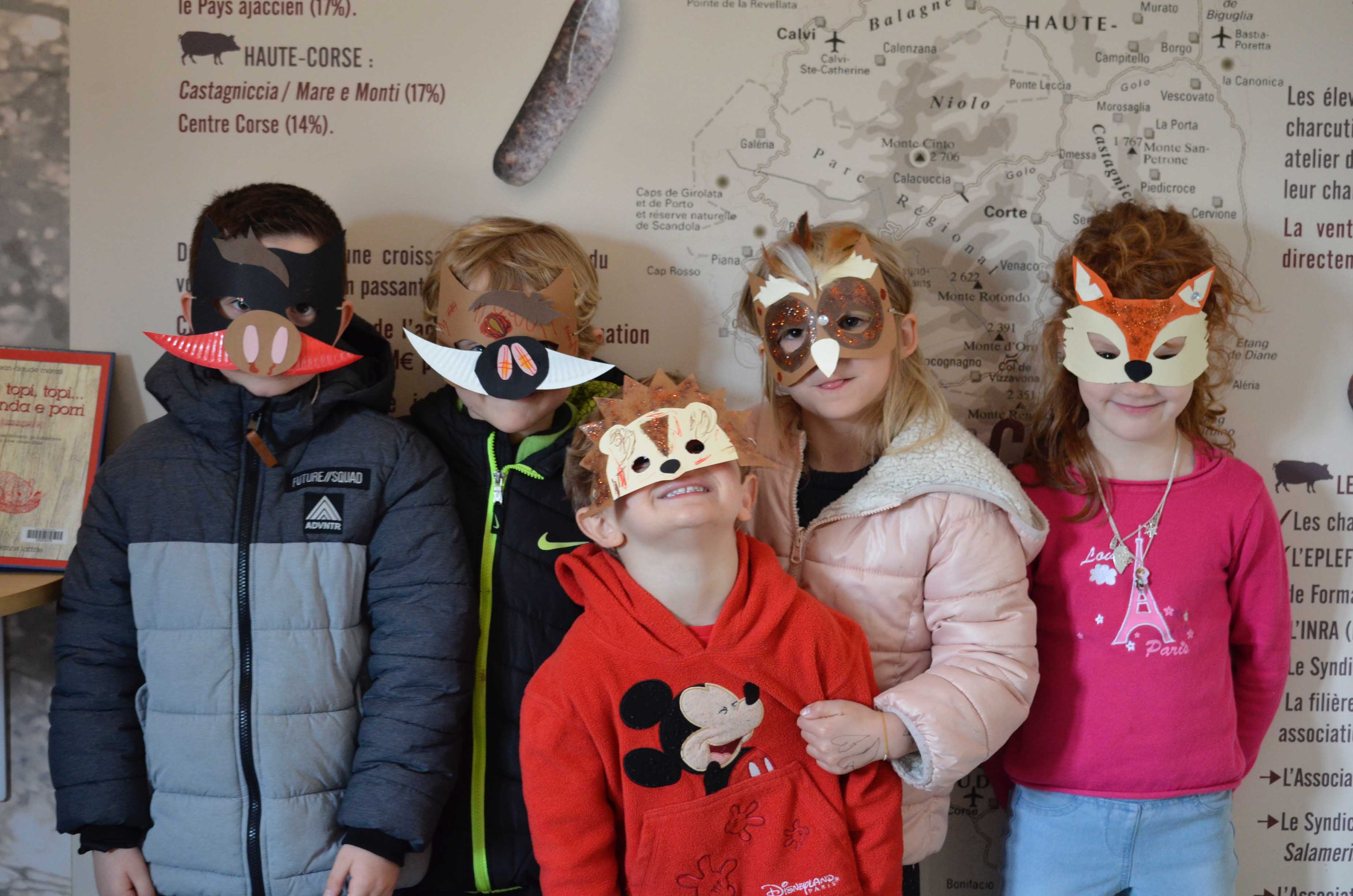 Masques de carnaval 