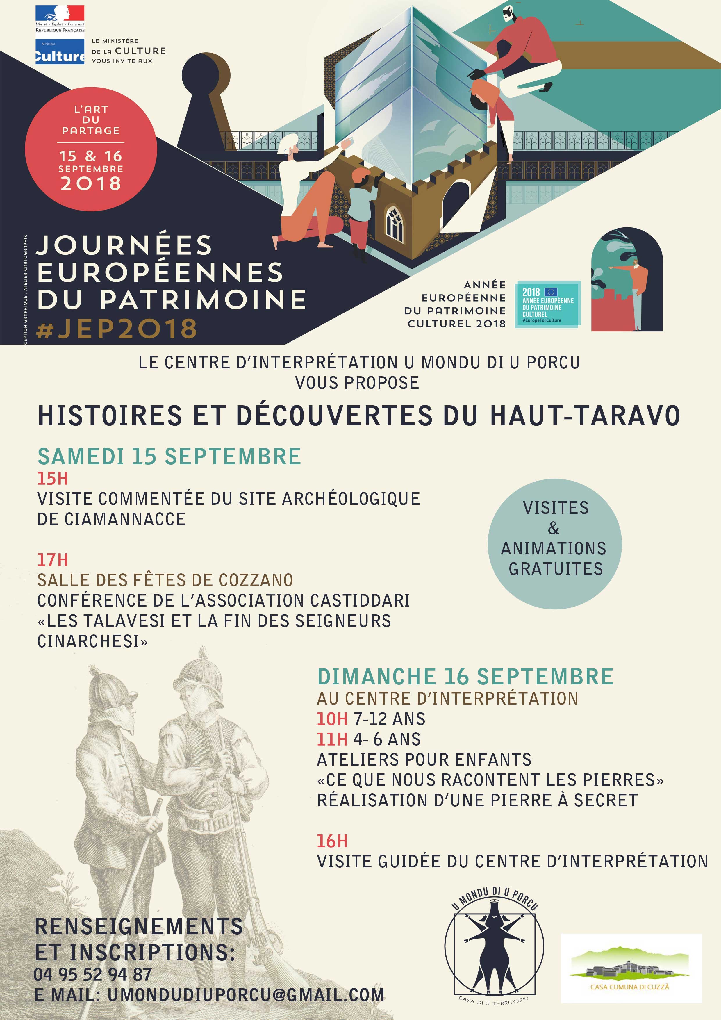 Journées du patrimoine 2018