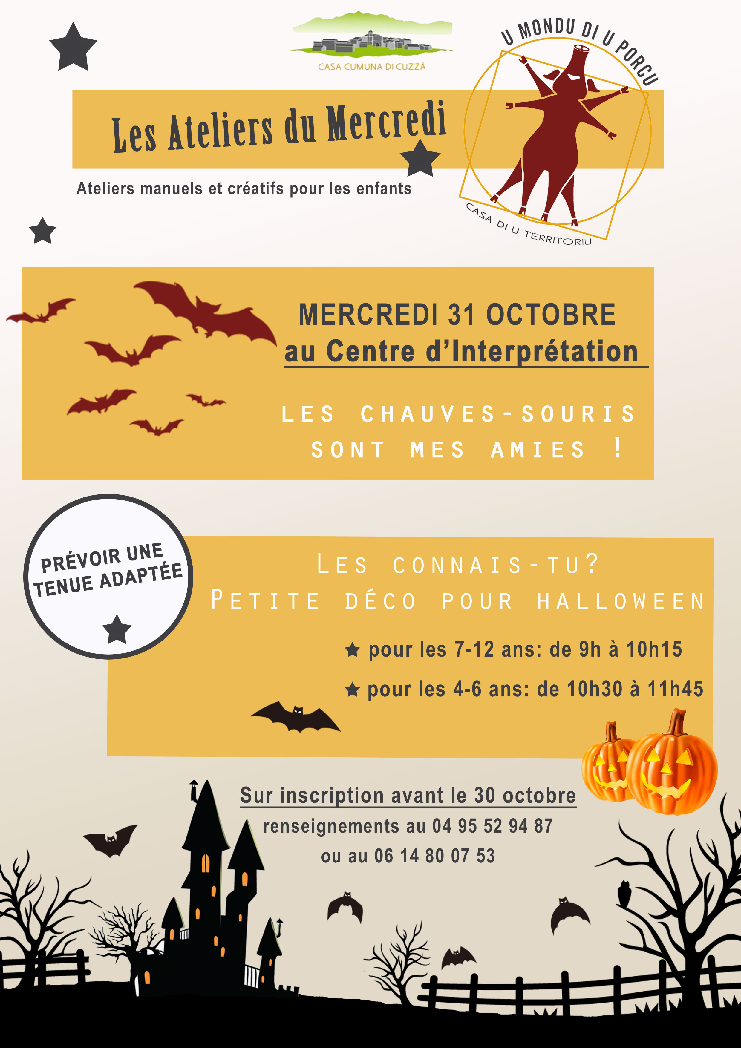 Les ateliers manuels d'octobre