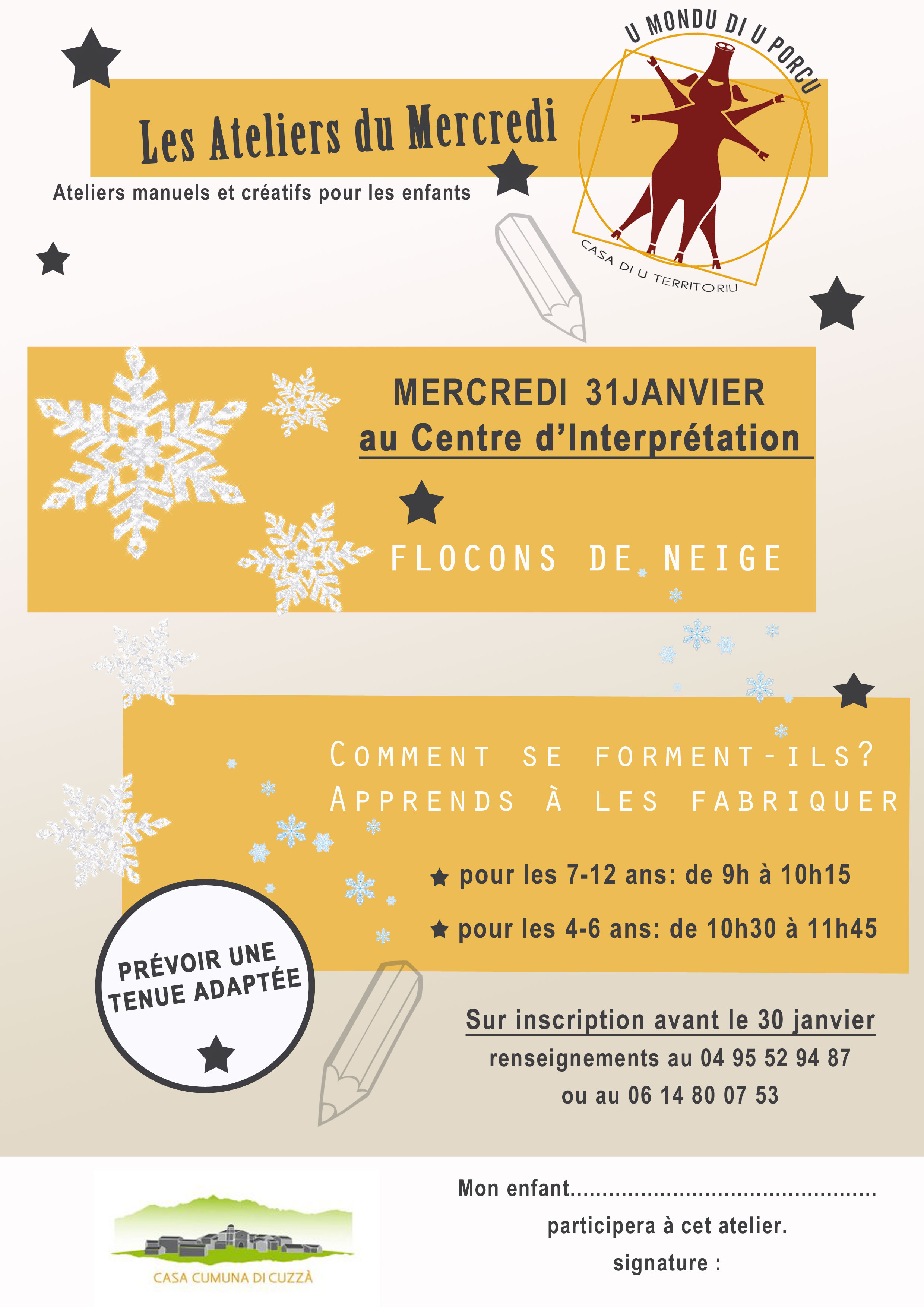 Mercredi 31 janvier on vous explique tout sur les flocons