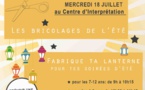 Atelier du 18 juillet : Lanterne d'été