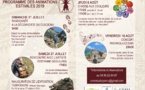 Programme des manifestations estivales 2019