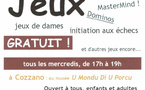 Atelier initiation aux échecs et autres jeux de société, pour les enfants et les adultes.